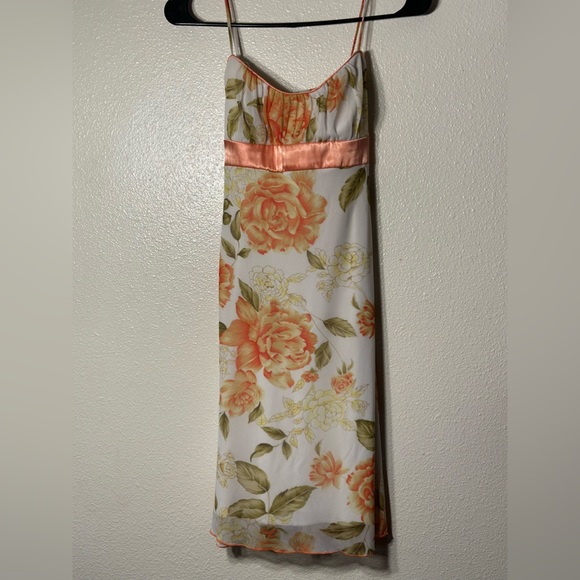 90s Y2K Vintage Retro Trixxi
Womens Floral  Dress Juniors size M - Picture 8 of 11